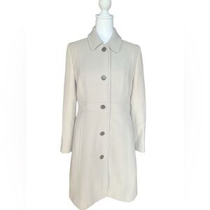 J Crew Italian Double Cloth Coat Size 10